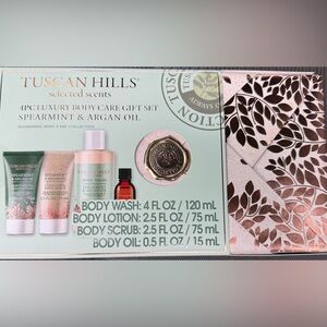 Tuscan Hills Spearmint & Argan Oil Body Wash Set